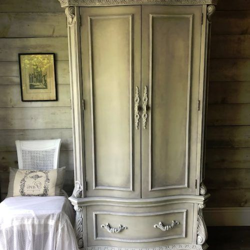 French Style Armoires Wardrobes (Photo 9 of 20)