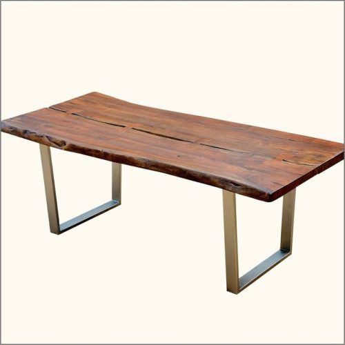Folcroft Acacia Solid Wood Dining Tables (Photo 2 of 20)