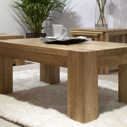 Large Oak Coffee Tables (Photo 1 of 20)