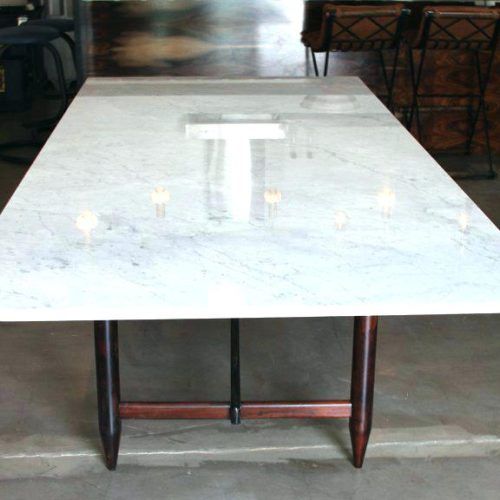 Solid Marble Dining Tables (Photo 18 of 20)