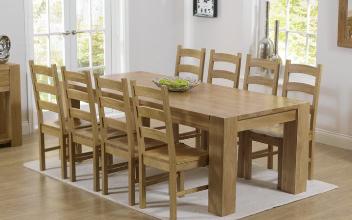 20 Best Ideas Solid Oak Dining Tables and 6 Chairs