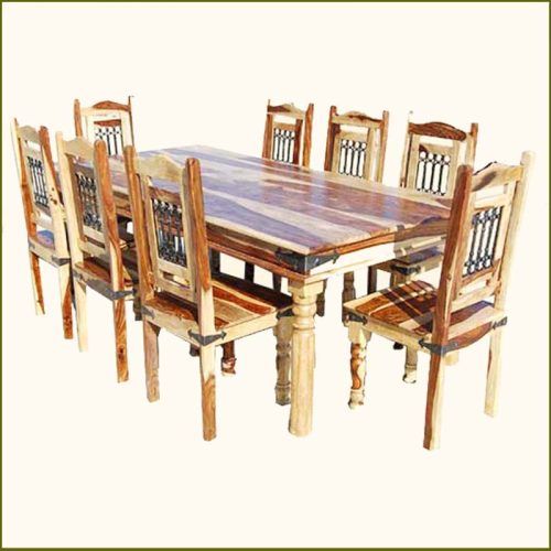 Solid Oak Dining Tables And 8 Chairs (Photo 6 of 20)