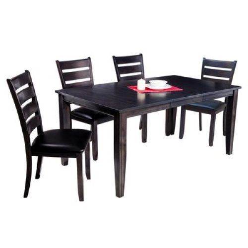 Adan 5 Piece Solid Wood Dining Sets (Set Of 5) (Photo 6 of 20)