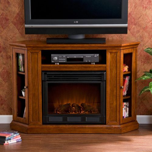 Electric Fireplace Tv Stands With Shelf (Photo 3 of 20)