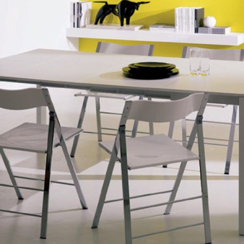 Dining Tables With Fold Away Chairs (Photo 19 of 20)