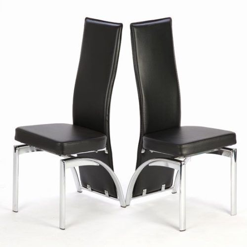 Black Dining Chairs (Photo 3 of 20)