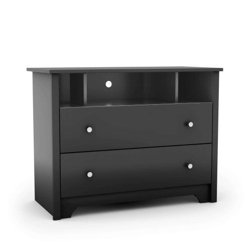 Black Tv Stands With Drawers (Photo 2 of 15)