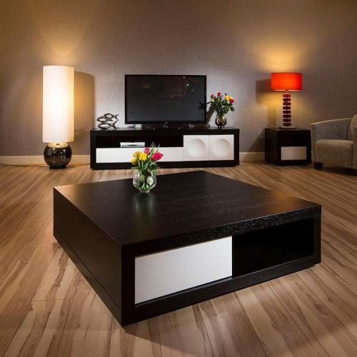 Large Square Coffee Table With Storage (Photo 12 of 20)