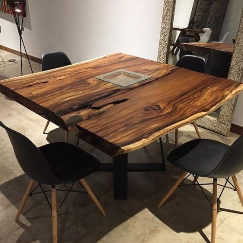 Keown 43'' Solid Wood Dining Tables (Photo 11 of 20)