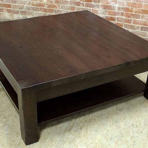 Square Pine Coffee Tables (Photo 12 of 20)