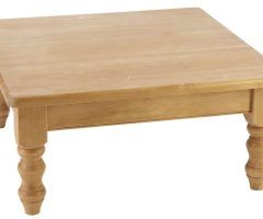 20 Best Collection of Square Pine Coffee Tables