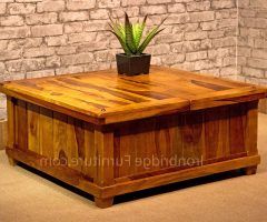 20 Collection of Square Chest Coffee Tables