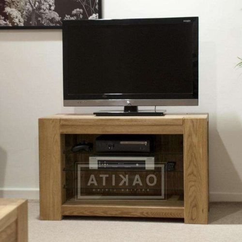 Small Oak Tv Cabinets (Photo 3 of 20)