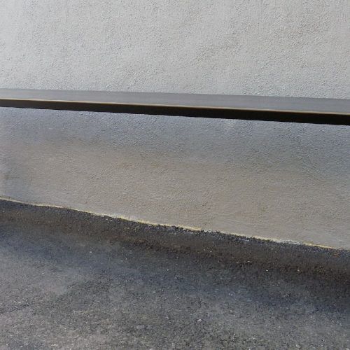 Parsons Grey Marble Top & Dark Steel Base 48X16 Console Tables (Photo 12 of 20)