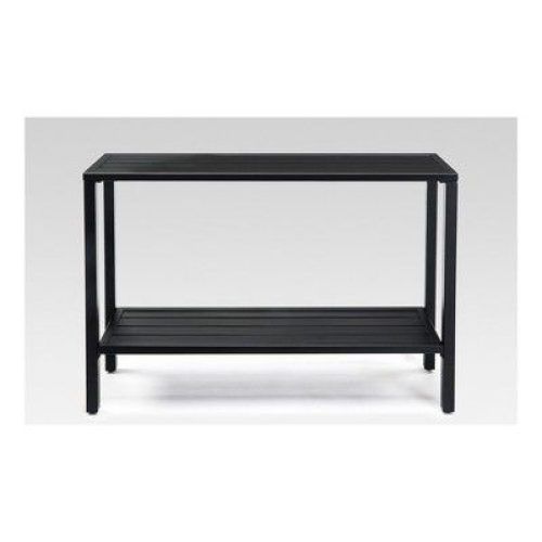 Black Metal Console Tables (Photo 12 of 20)