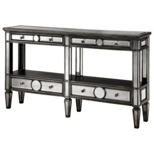Mirrored And Silver Console Tables (Photo 14 of 20)