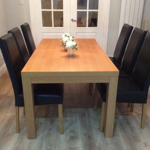 Wooden Dining Tables And 6 Chairs (Photo 5 of 20)