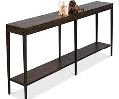 20 The Best Gray and Gold Console Tables