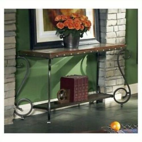 Antique Silver Aluminum Console Tables (Photo 5 of 20)