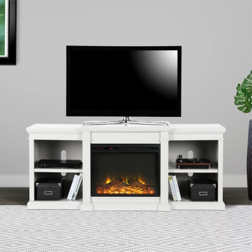 Chicago Tv Stands For Tvs Up To 70" With Fireplace Included (Photo 13 of 20)