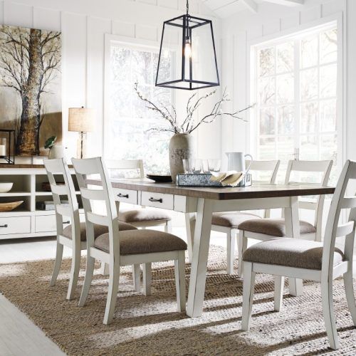 Market 6 Piece Dining Sets With Side Chairs (Photo 1 of 20)