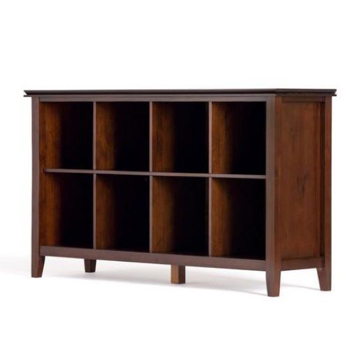 Espresso Wood Storage Console Tables (Photo 18 of 20)
