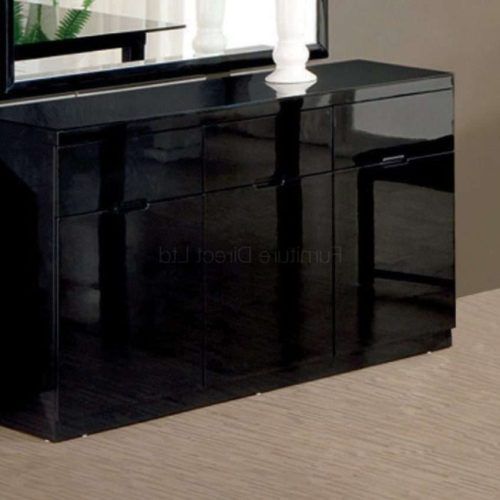 Next Black Gloss Sideboards (Photo 6 of 20)