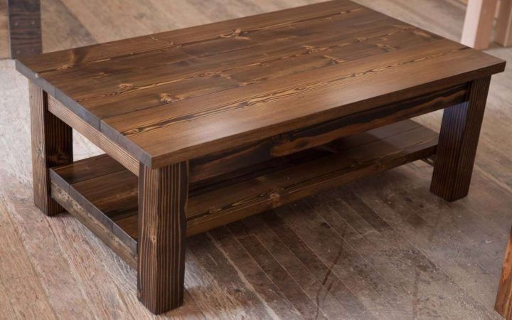 Top 20 of Rustic Wooden Coffee Tables