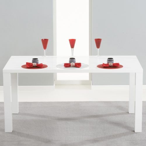 White Gloss Dining Furniture (Photo 20 of 20)