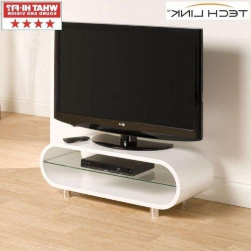 Ovid White Tv Stands (Photo 3 of 15)
