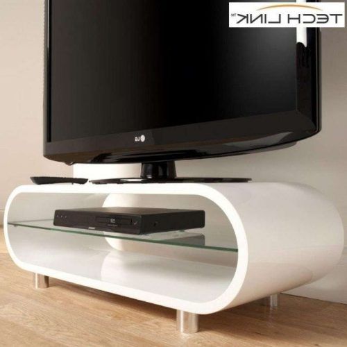 Ovid White Tv Stands (Photo 2 of 15)