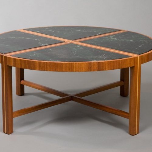 Smart Round Marble Brass Coffee Tables (Photo 20 of 20)