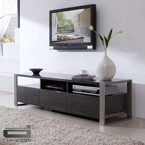 Grey Tv Stands (Photo 7 of 15)