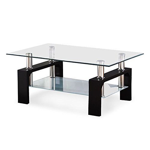 Zimtown Modern Tv Stands High Gloss Media Console Cabinet With Led Shelf And Drawers (Photo 20 of 20)
