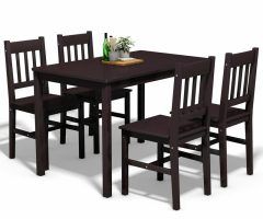 20 Best Collection of Sundberg 5 Piece Solid Wood Dining Sets