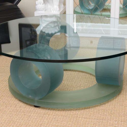 Glass And Stainless Steel Cocktail Tables (Photo 15 of 20)