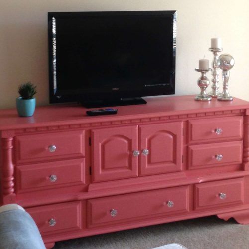 Rustic Red Tv Stands (Photo 11 of 15)