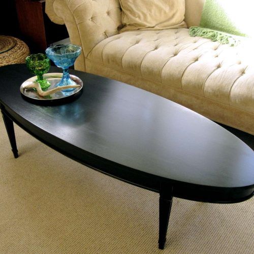 Black Oval Coffee Tables (Photo 3 of 20)