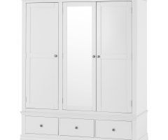 20 Best White 3 Door Wardrobes with Drawers