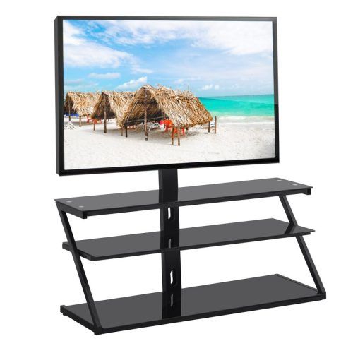 Randal Symple Stuff Black Swivel Floor Tv Stands With Shelving (Photo 11 of 20)