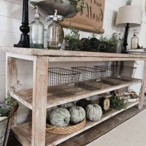 Rustic Coffee Tables With Bottom Shelf (Photo 19 of 20)