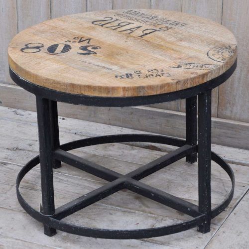 Industrial Round Coffee Tables (Photo 9 of 20)