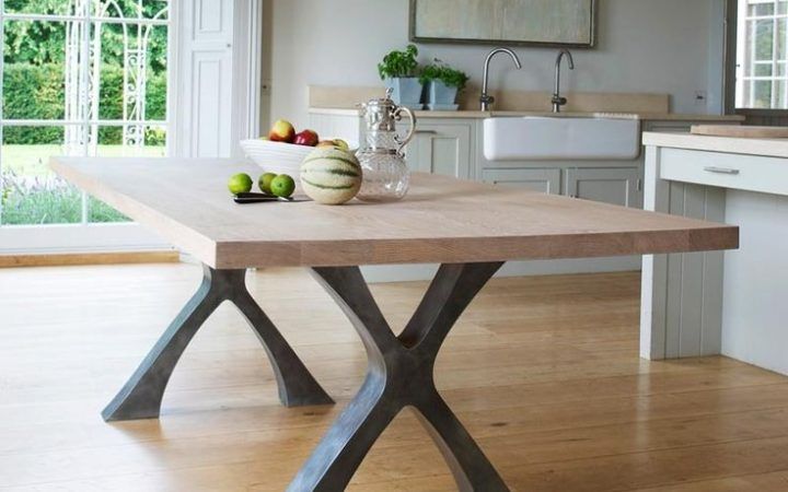 20 Best Ideas Dining Tables with Metal Legs Wood Top