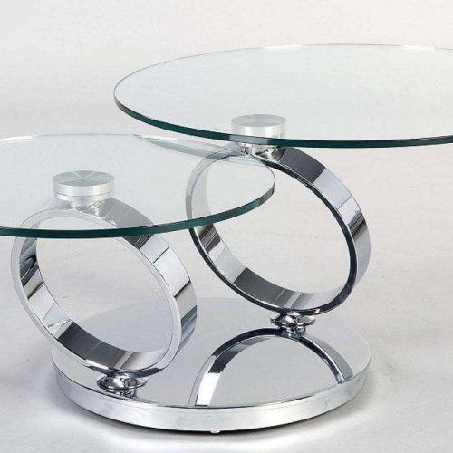Swirl Glass Coffee Tables (Photo 7 of 20)