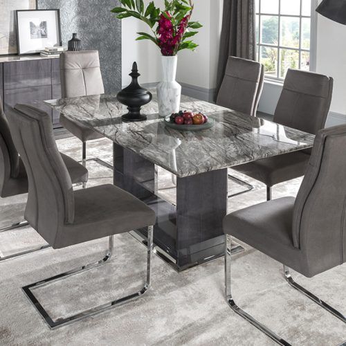 Marble Dining Chairs (Photo 7 of 20)