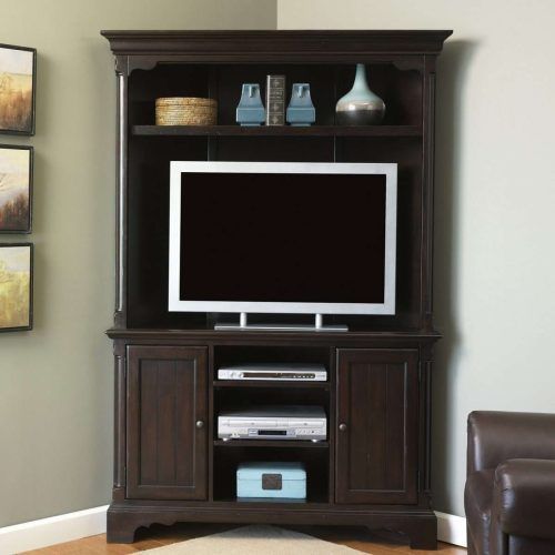 Corner Tv Cabinets For Flat Screens With Doors (Photo 19 of 20)