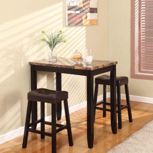 Tappahannock 3 Piece Counter Height Dining Sets (Photo 11 of 20)
