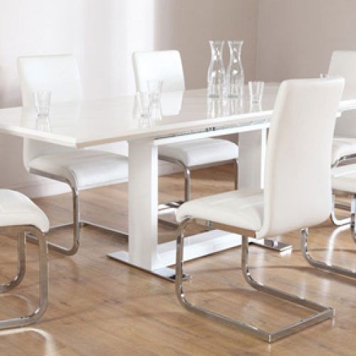 High Gloss Dining Tables And Chairs (Photo 18 of 20)