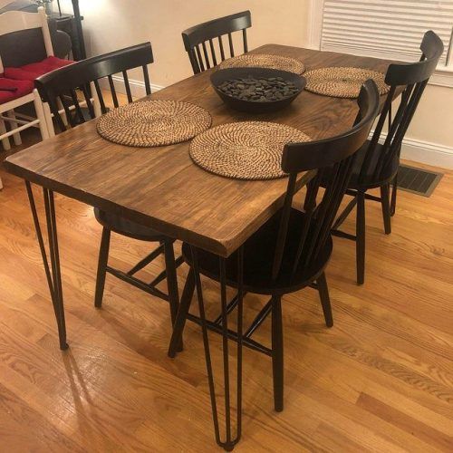 Keown 43'' Solid Wood Dining Tables (Photo 18 of 20)