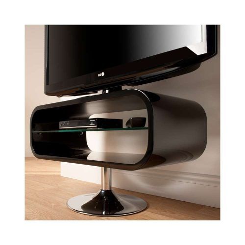 Ovid Tv Stands Black (Photo 18 of 20)